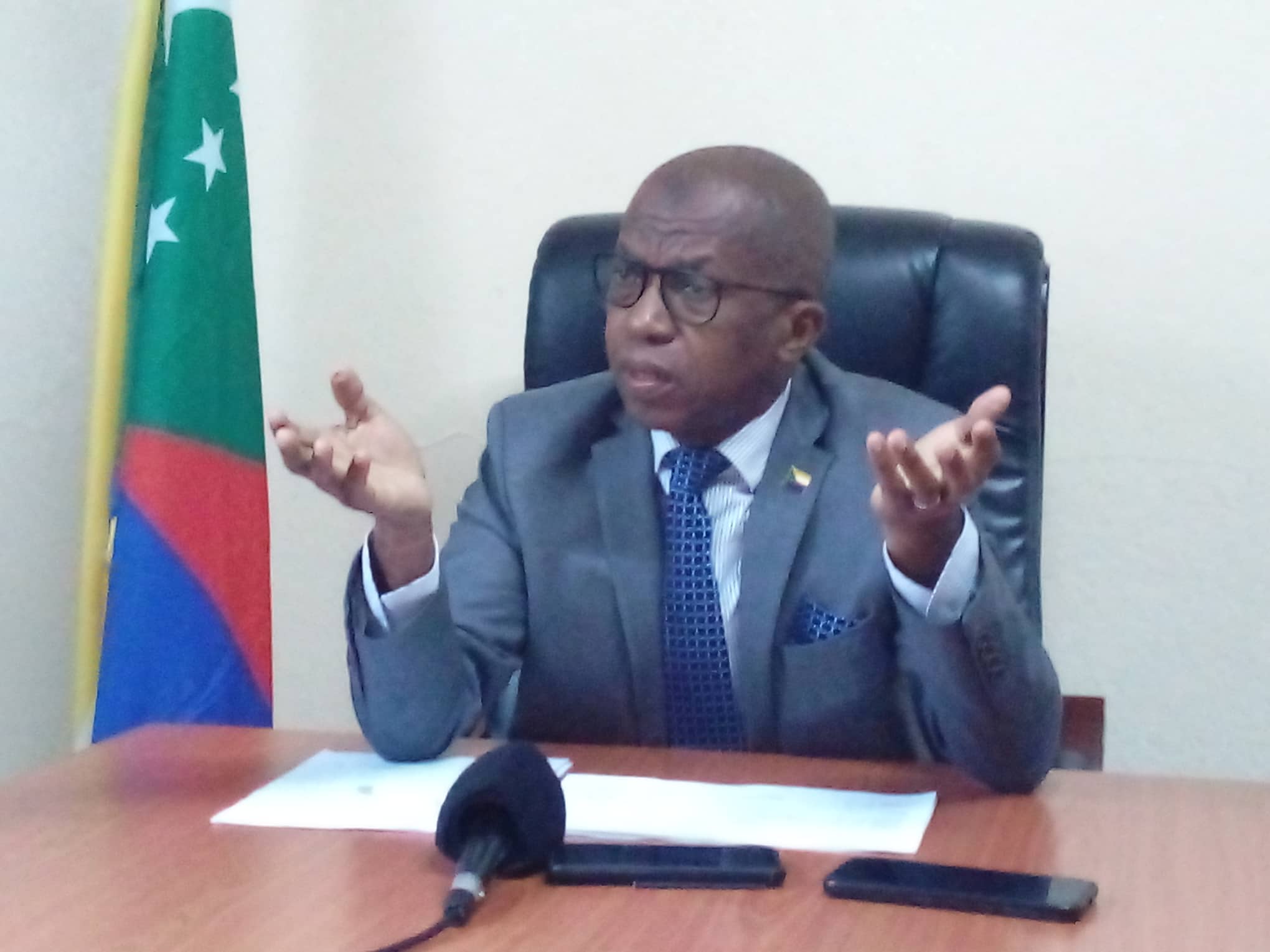 image Djae Ahamada Chanfi : « Il est temps de mettre fin aux actes qui nuisent à notre pays »